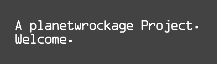 A planetwrockage Project block-grey 2024.0529 A planetwrockage Project block-grey 2024.0529